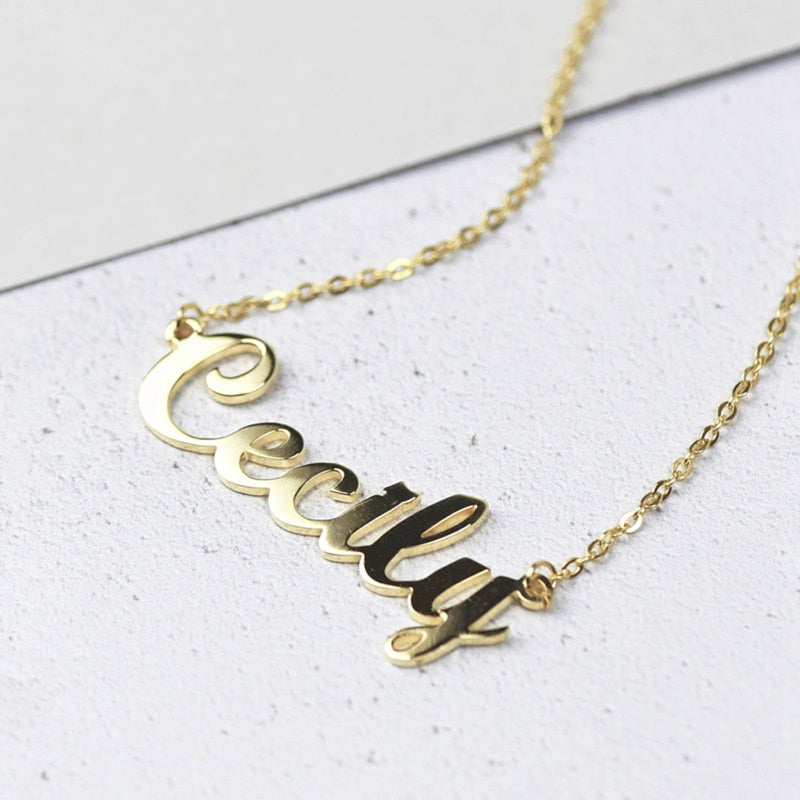 name necklace 
