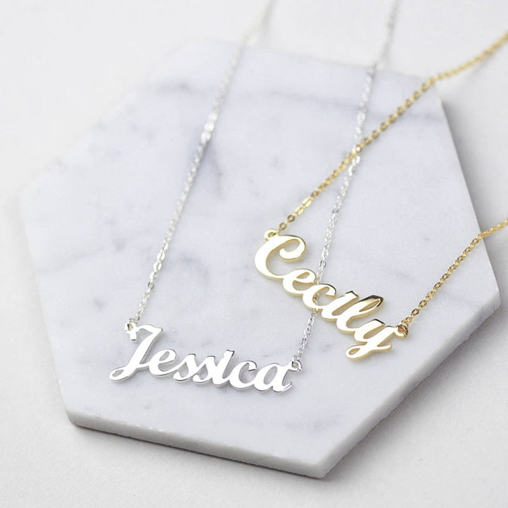 name necklace
