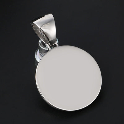 Personalized 925 Sterling Silver Picture Necklace For Men