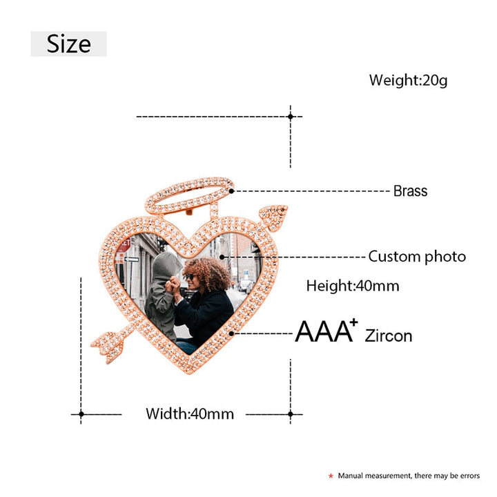 Rose gold medallion necklace