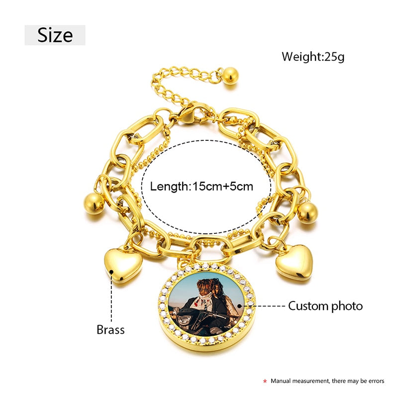 photo bracelet picture bracelet
