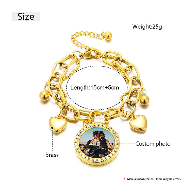 photo bracelet picture bracelet