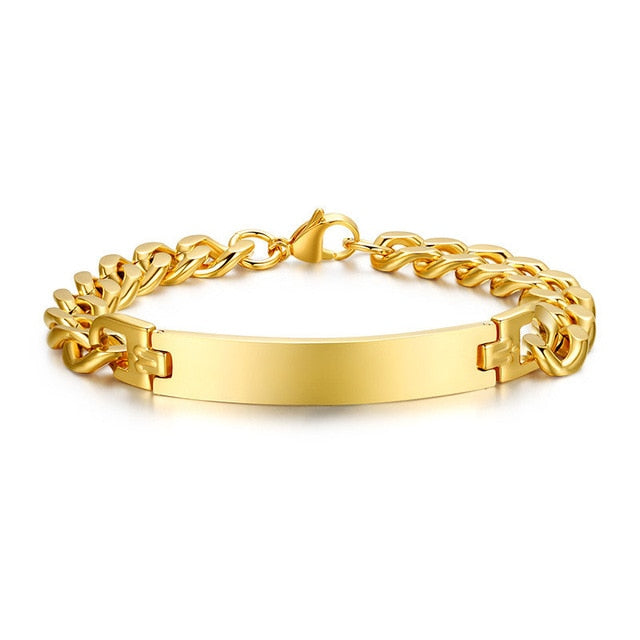 Engraved Bracelets- Name Engraved Bracelet-Bracelet With Date Engraved