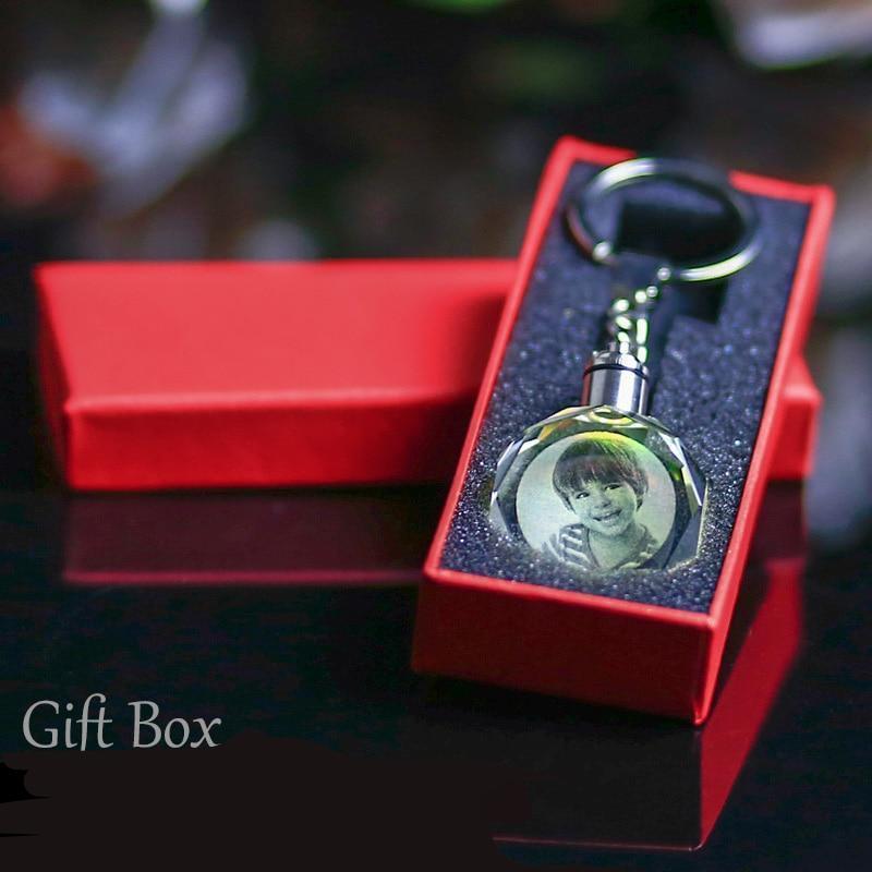 Personalized Crystal Keychain With Photos- Adorable Colorful Keychain Gifts
