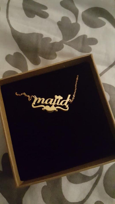 Name Necklace For Women - Personalized Name Necklace- Gifts For Her