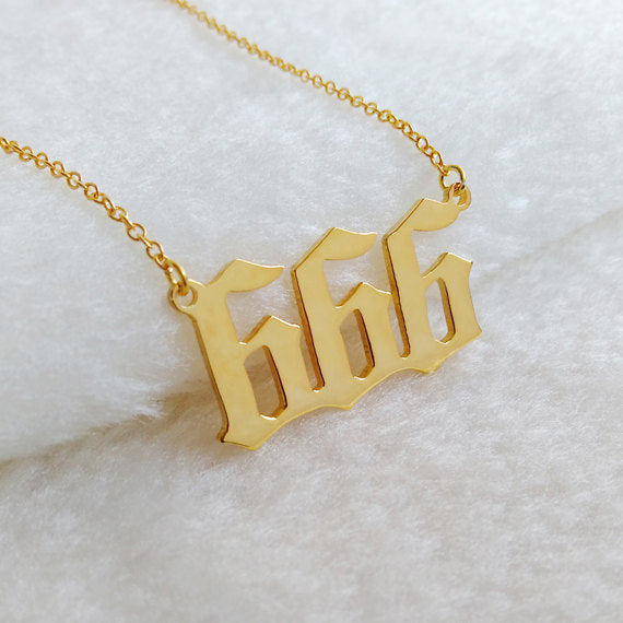 Birth Year Necklace- Best Gifts For Women