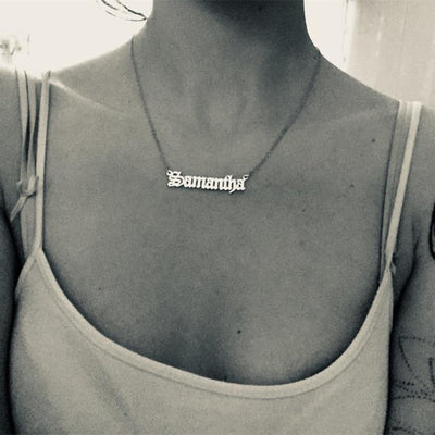 Necklace With Name-My Name Necklace-Name Necklace For Women