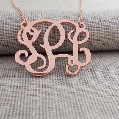 Personalized Monogram Necklace- Gifts For Women