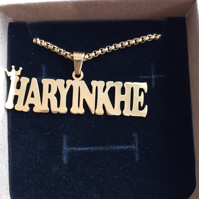 Personalized Necklace With Name- Trendy Name Necklace For Women