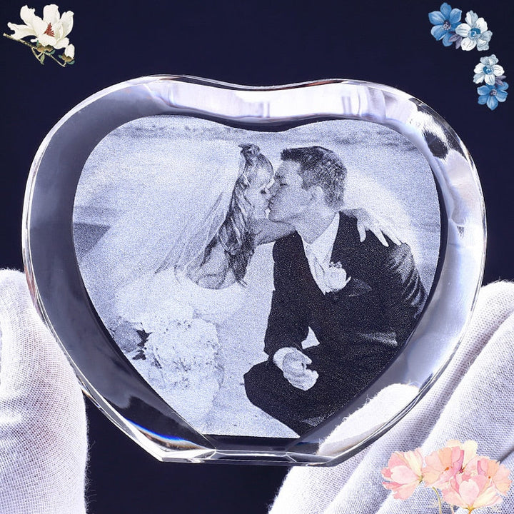 crystal picture frames 