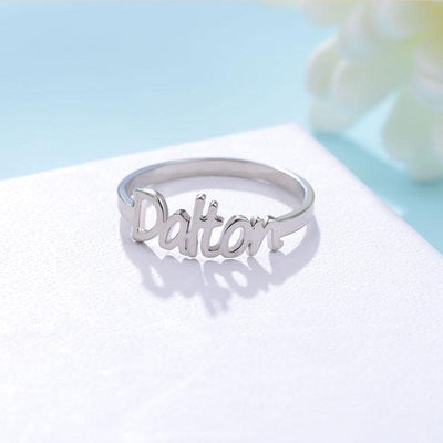 Personalized Name Ring- Best Birthday Gift