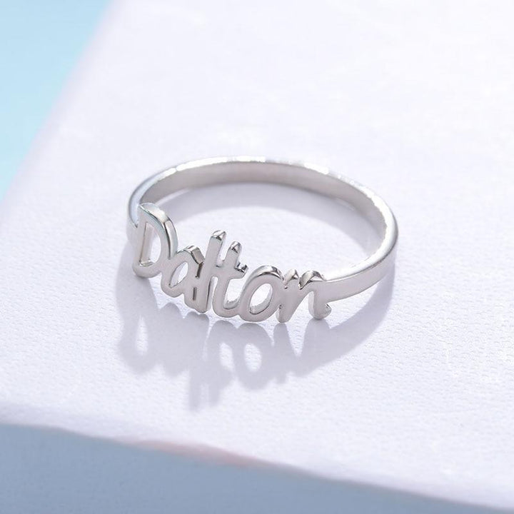 Personalized Name Ring- Best Birthday Gift