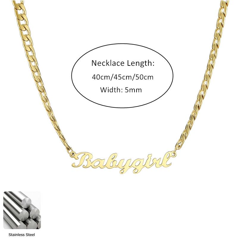 name necklace