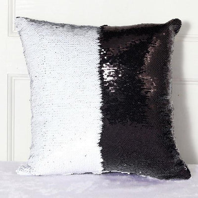 Color Changing Reversible Sequin Pillow Case For Home Decor