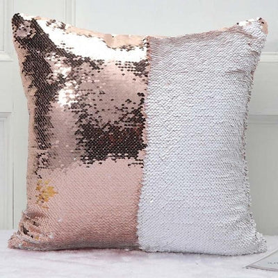 Color Changing Reversible Sequin Pillow Case For Home Decor