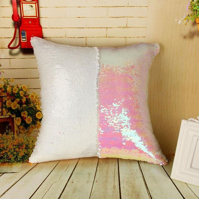 Color Changing Reversible Sequin Pillow Case For Home Decor