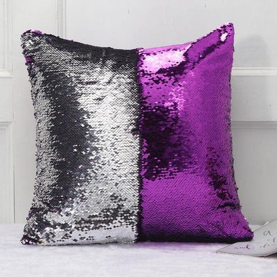 Color Changing Reversible Sequin Pillow Case For Home Decor