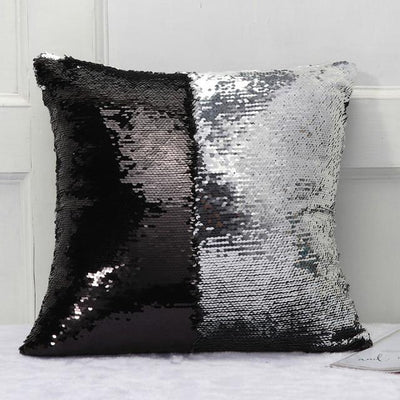 Color Changing Reversible Sequin Pillow Case For Home Decor