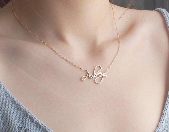 Personalized Name Necklace- Necklace With Name- Gifts For Her