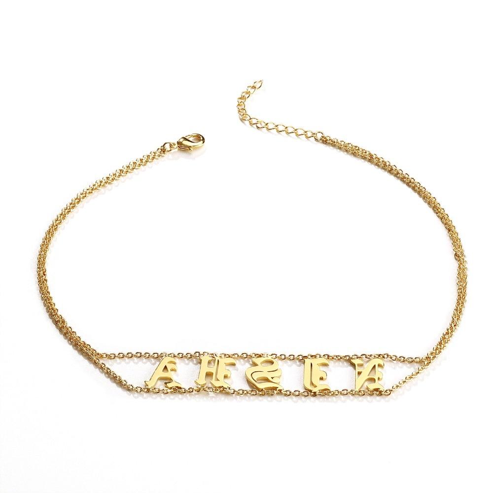 Personalized Name Necklace- Choker Style