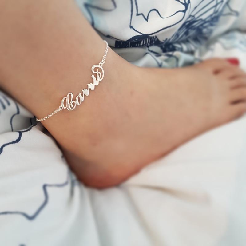 Name Anklet- Personalized Name Anklet For Women