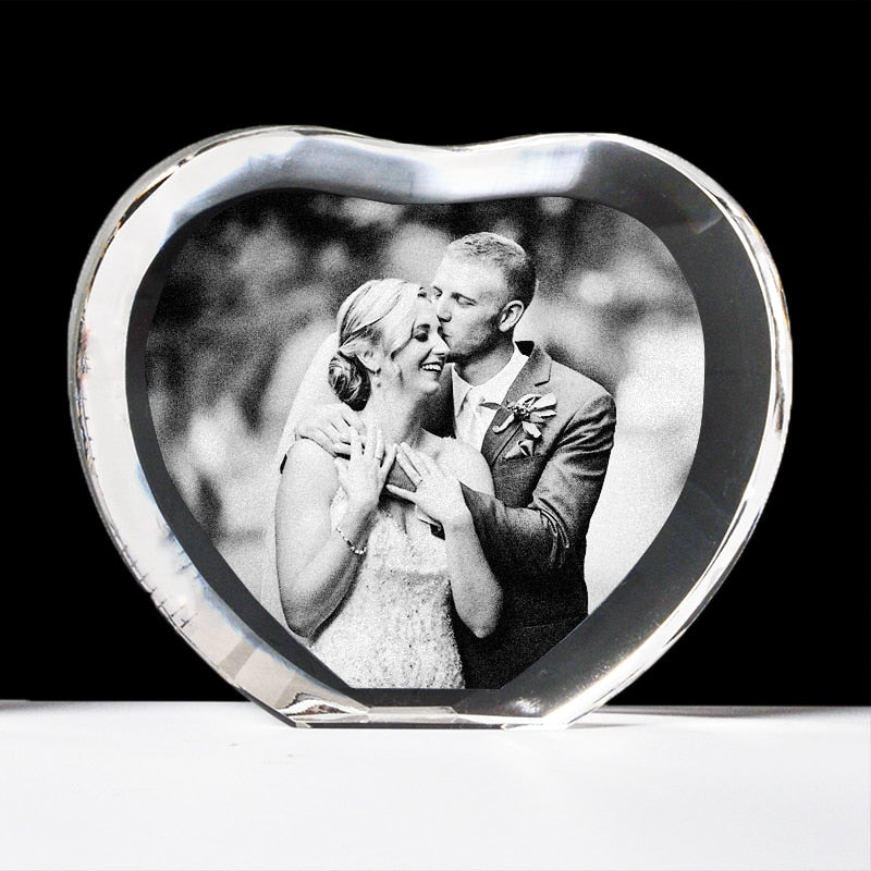 crystal picture frames 