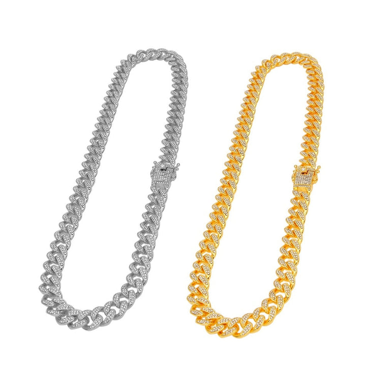 Custom Hip Hop Necklace-Rhinestone Necklace-Hip Hop Necklaces For Men's