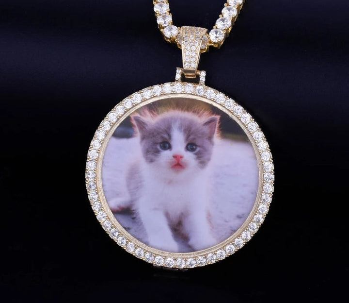 Personalized Picture Necklace For Men