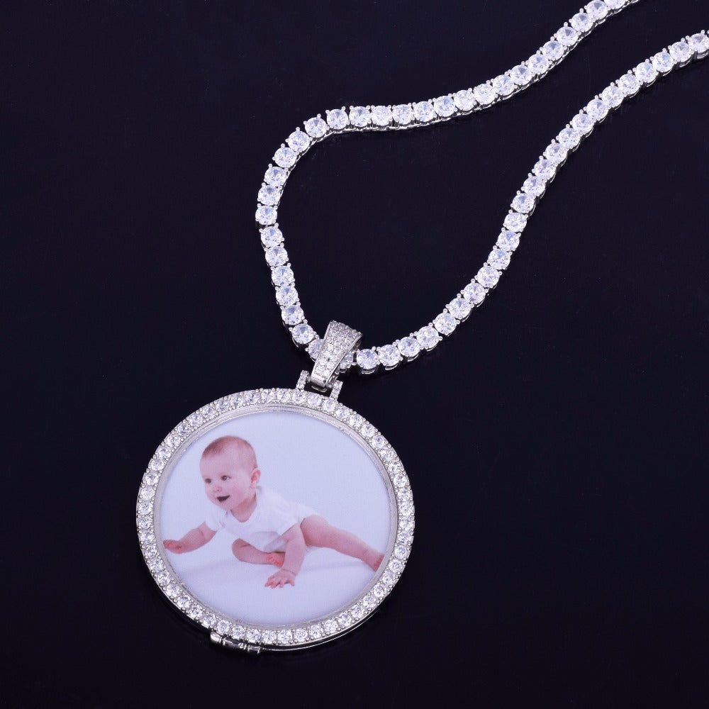 Personalized Picture Necklace For Men