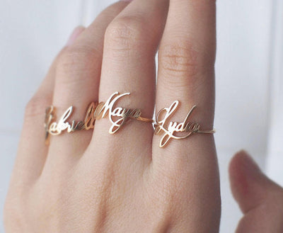 Personalized Name Ring- Best Gifts For Women