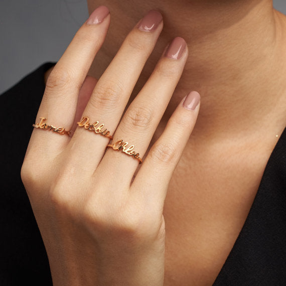 Personalized Name Ring- Best Gifts For Women