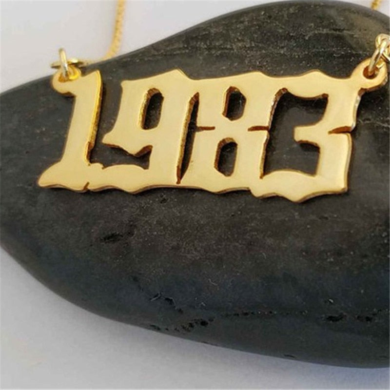 Birth Year Necklace- Best Gifts For Women