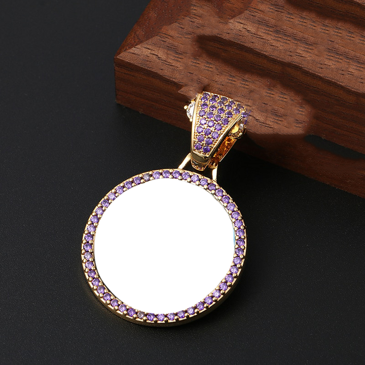 Custom Made Photo Medallions Necklace
