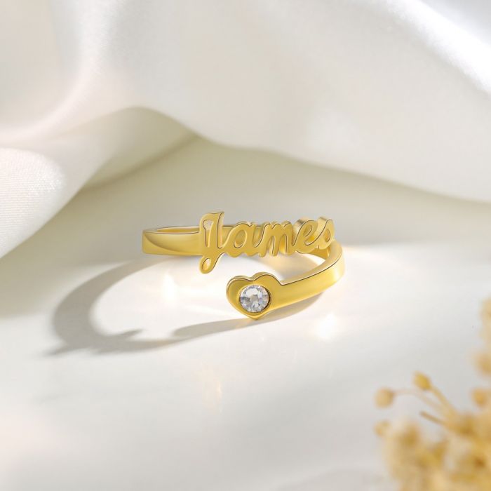 Custom Name Rings- Cute Valentines Gifts For Her