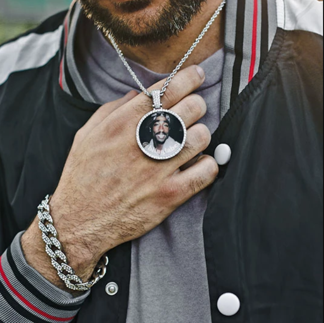 Personalized Memory Medallion- Necklace With Picture Inside