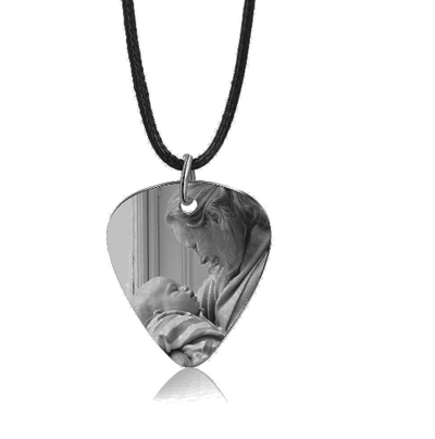 Custom Photo Teardrop Necklace- Mothers Day Gift For Mother-In-Law