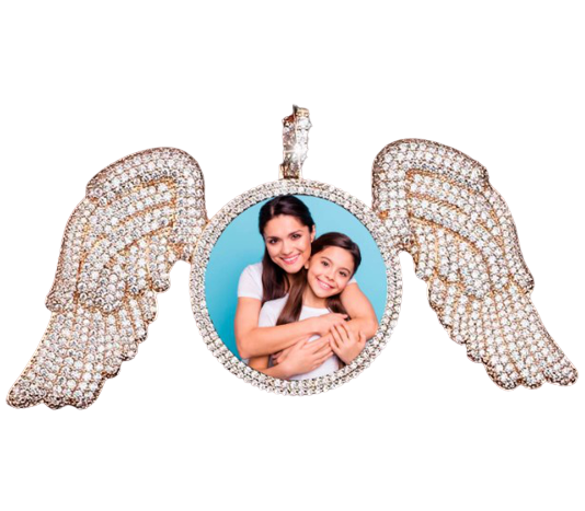 18k Gold Plated Angel Wing Necklace- Unique Gifts For Mom