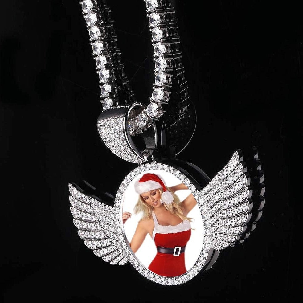 angel wings necklace